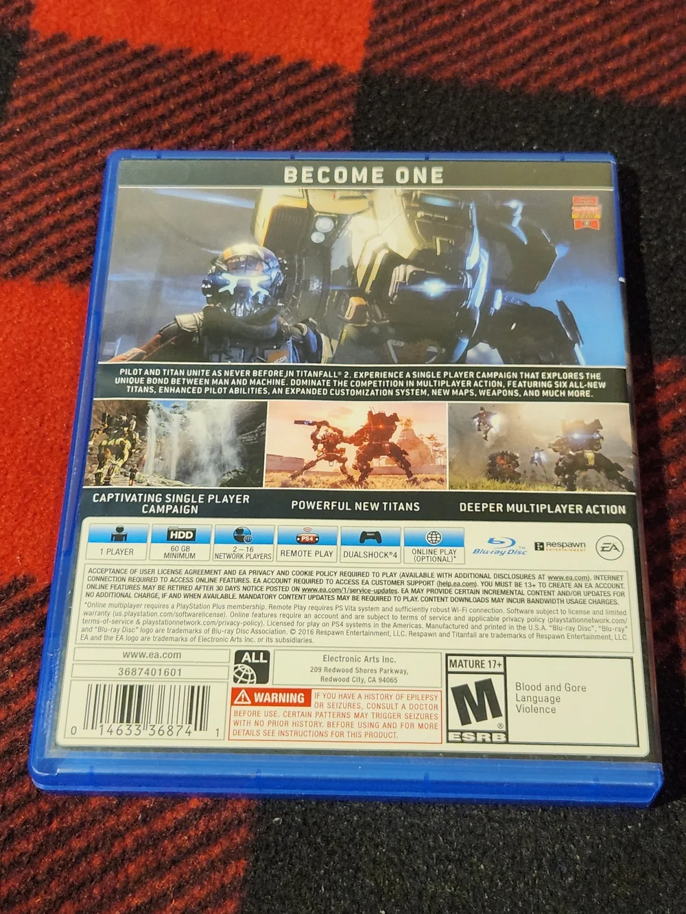 Titanfall 2 (PlayStation 4, 2016) CIB & Tested